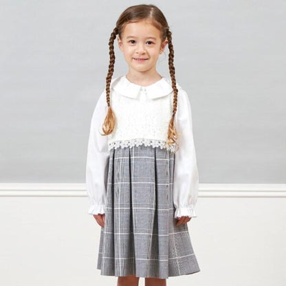 KP（ケーピー）褶皺領女童襯衫（90～130）