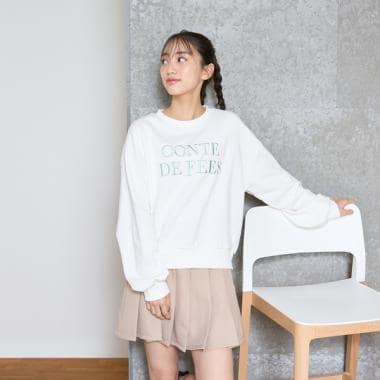 【GOODPRICE】標誌刺繡套頭衫