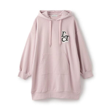 【GOODPRICE】毛圈繡連帽衛衣裙