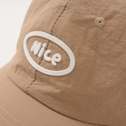 Nice印花棒球帽