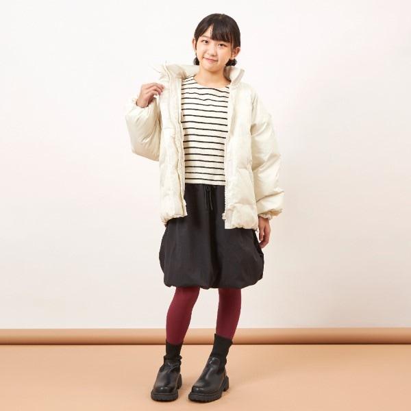 troislapins 鹿子紋條紋連衣裙（140～160）