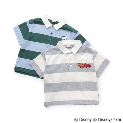 【《迪士尼》】橄欖球風格短袖襯衫