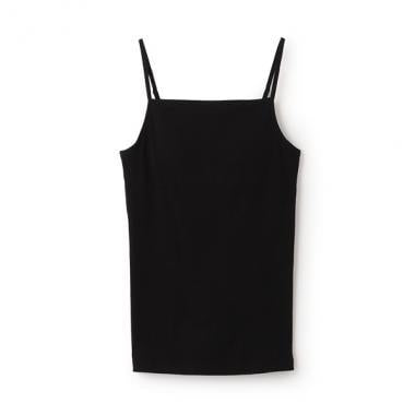 【基礎款】【100%純棉】帶胸墊羅紋吊帶背心