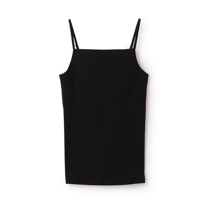 【基礎款】【100%純棉】帶胸墊羅紋吊帶背心