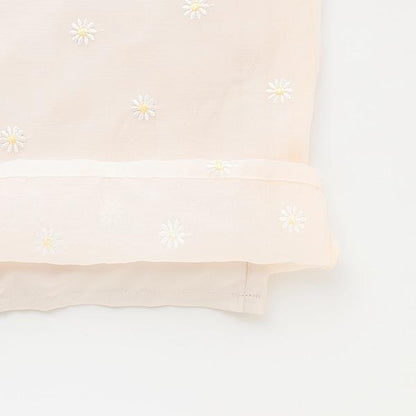 花卉刺繡連衣裙