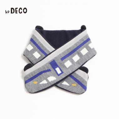 KPDECO 電車圖案圍巾（S～M）
