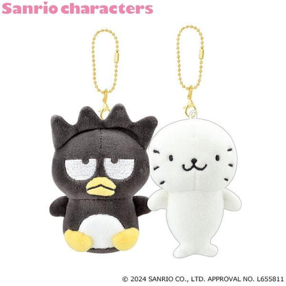 【SANRIO】微笑毛絨鑰匙扣