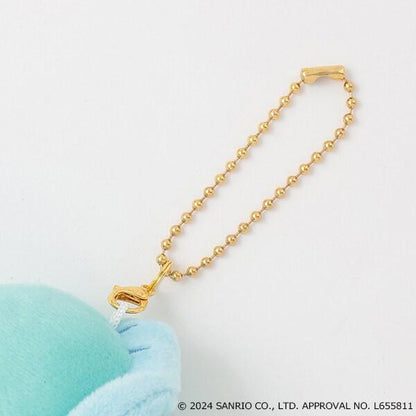 【SANRIO】微笑毛絨鑰匙扣