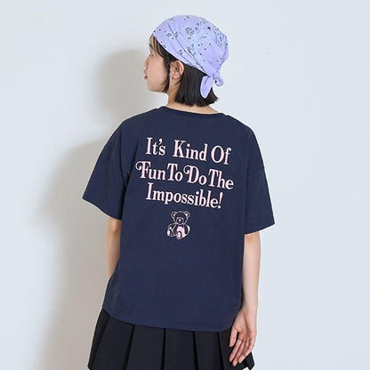 【GOODPRICE】【純棉100%】小熊刺繡T恤