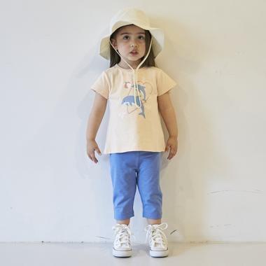 【プティプラ】GIRLS七分打底褲