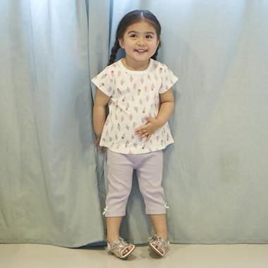 【プティプラ】GIRLS七分打底褲