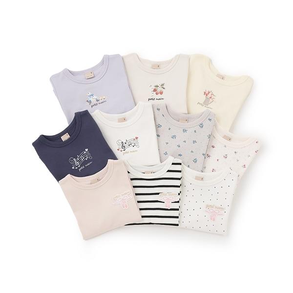 【プティプラ】GIRLS長袖T恤