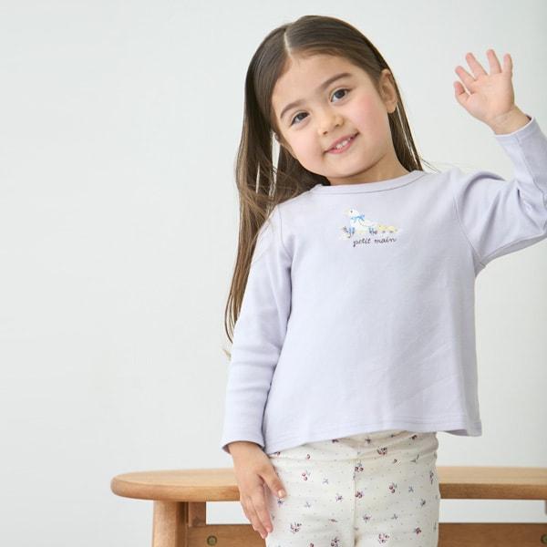 【プティプラ】GIRLS長袖T恤