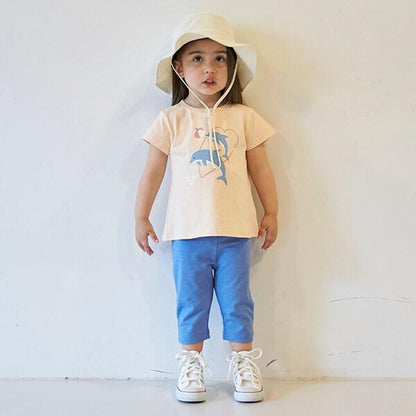 【プティプラ】GIRLS七分打底褲