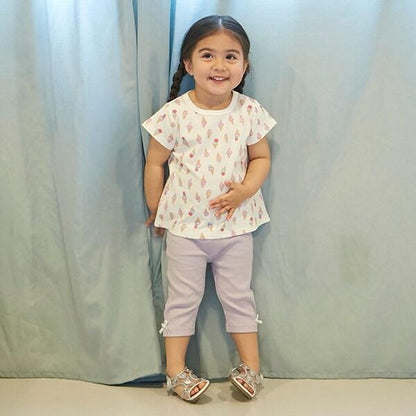 【プティプラ】GIRLS七分打底褲