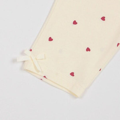 【プティプラ】GIRLS七分打底褲