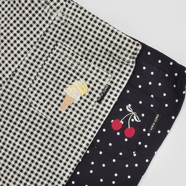 【プティプラ】GIRLS七分打底褲