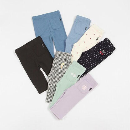 【プティプラ】GIRLS七分打底褲