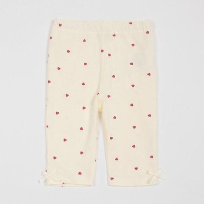 【プティプラ】GIRLS七分打底褲