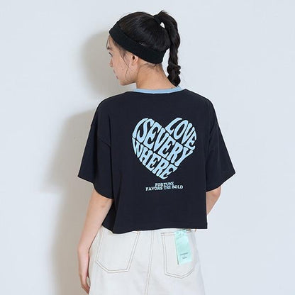 【LTXC】【GOODPRICE】背部愛心裝飾T恤