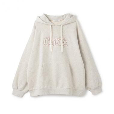 【GOODPRICE】毛圈繡字母連帽衛衣