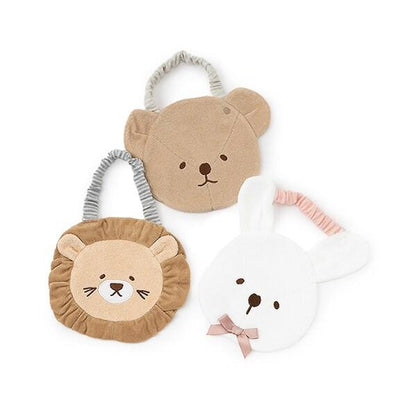 【防水】動物圖案圍兜