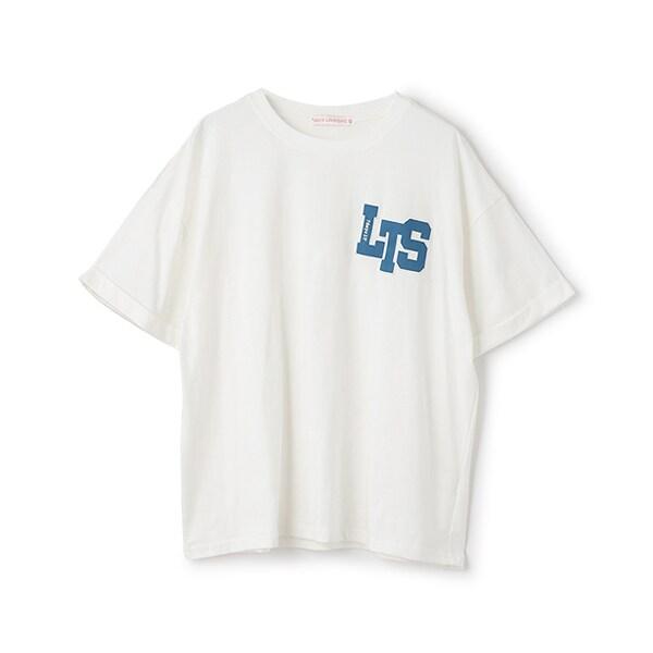 【7days】【純棉100%】字母印花寬鬆T恤