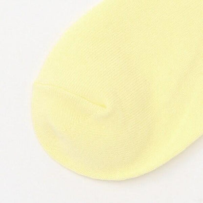 【抗菌防臭】線條刺繡標誌踝襪