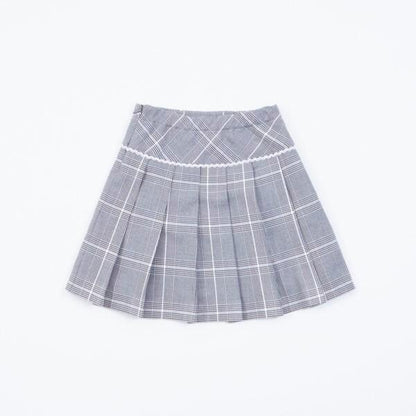 KP格紋百褶裙（110～130）