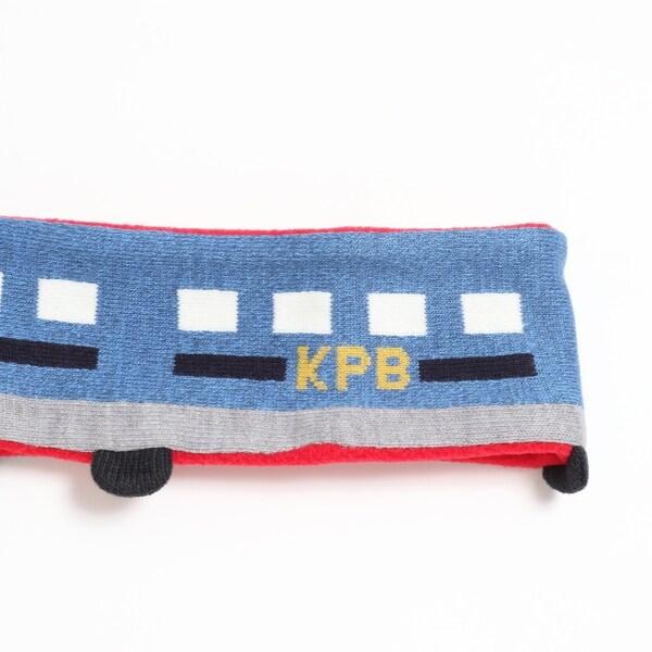 KPDECO 電車圖案圍巾（S～M）