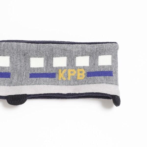 KPDECO 電車圖案圍巾（S～M）