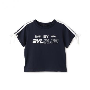 【Cuugal掲載】袖部蝴蝶結條紋T恤