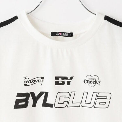 【Cuugal掲載】袖部蝴蝶結條紋T恤