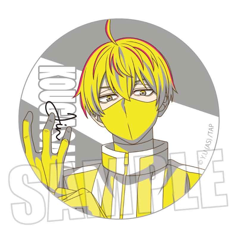 桃源暗鬼_POP-TONE缶バッジ 皇后崎 迅A