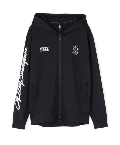 SY32 by SWEET YEARS/エスワイサーティトゥ バイ スィートイヤーズ/RUSH GUARD ZIP HOODIE