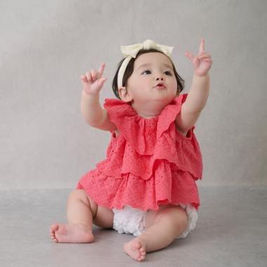 蕾絲長款上衣套裝