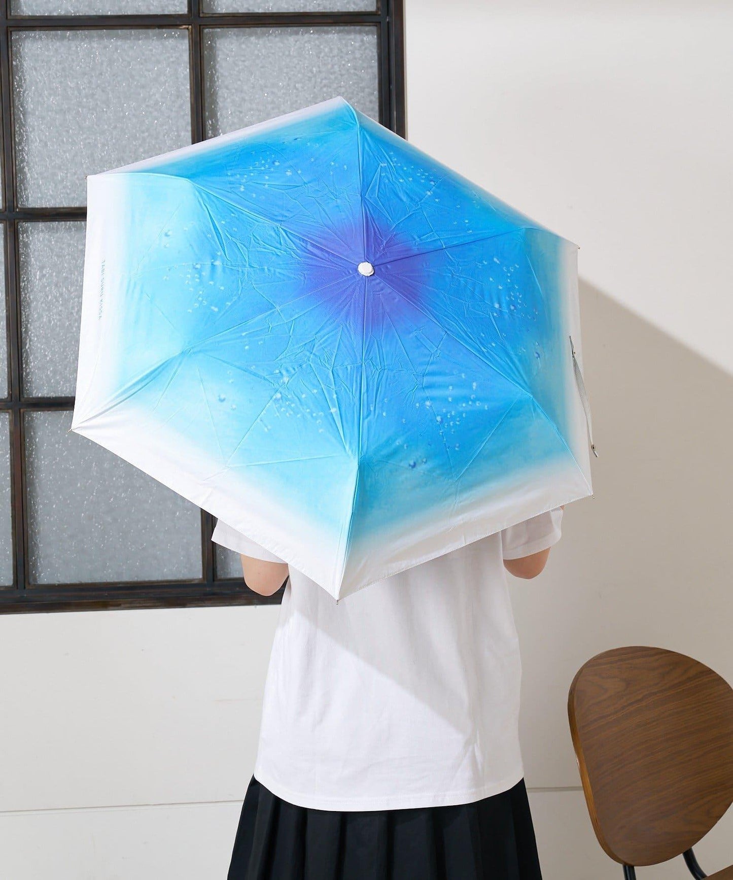旅行咖啡×生日酒吧 PU迷你雨傘