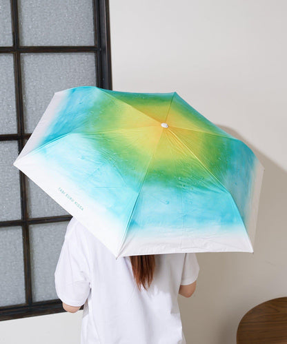 旅行咖啡×生日酒吧 PU迷你雨傘