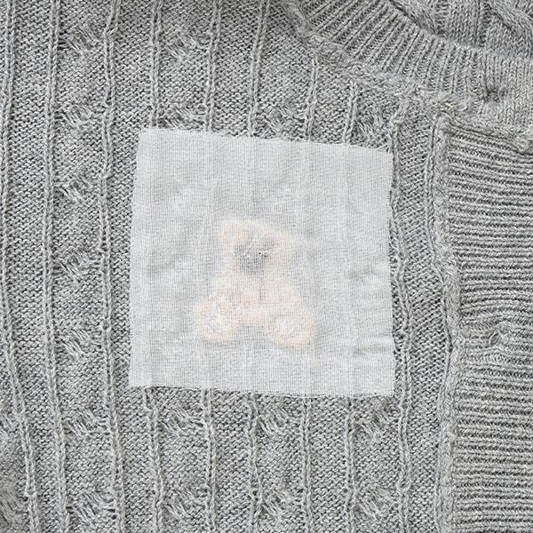 小熊刺繡開衫