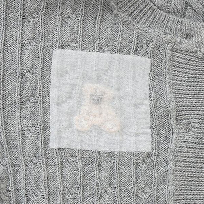 小熊刺繡開衫