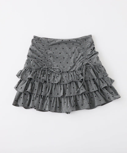 套裝可穿/繫帶褶皺迷你裙