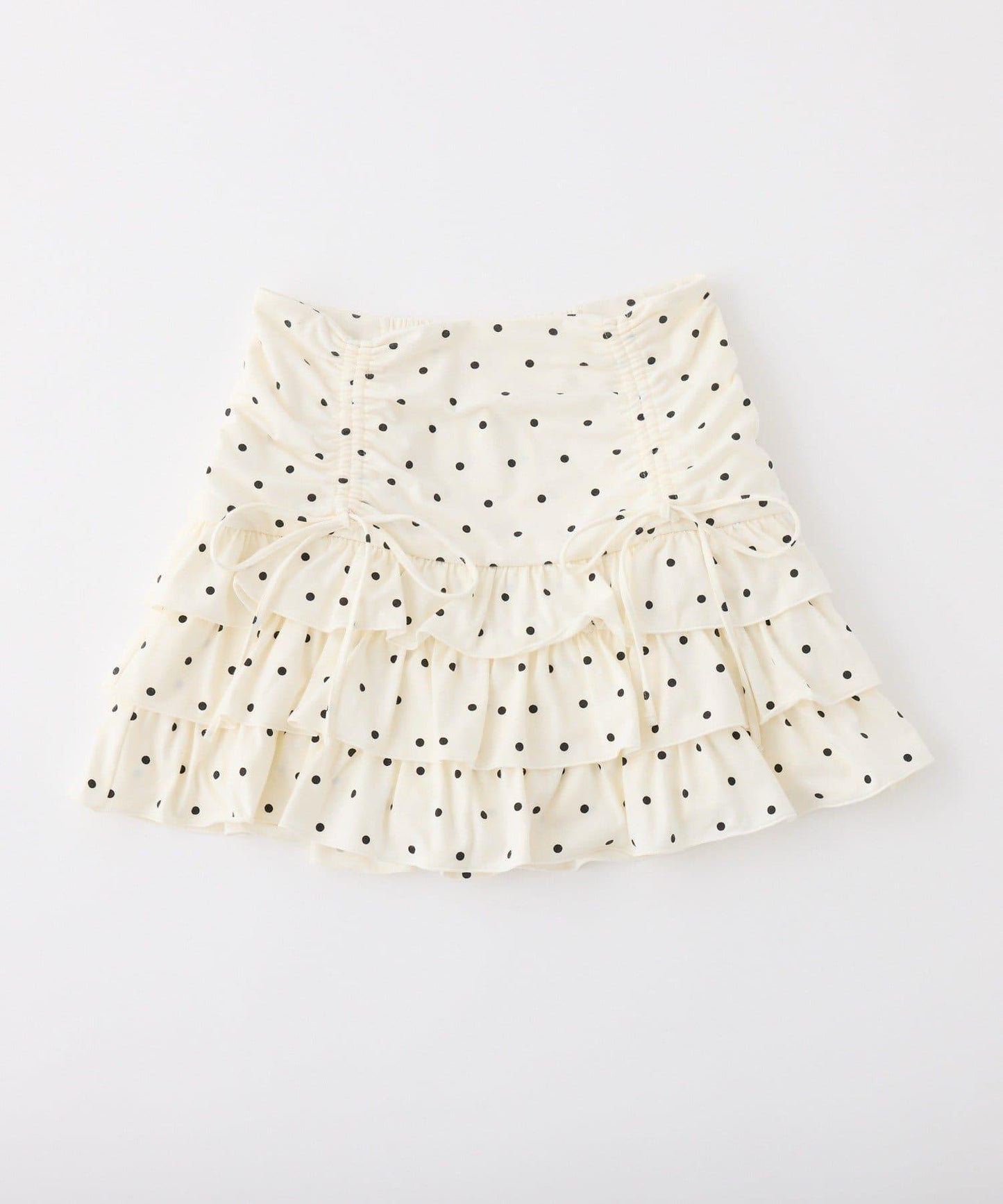 套裝可穿/繫帶褶皺迷你裙