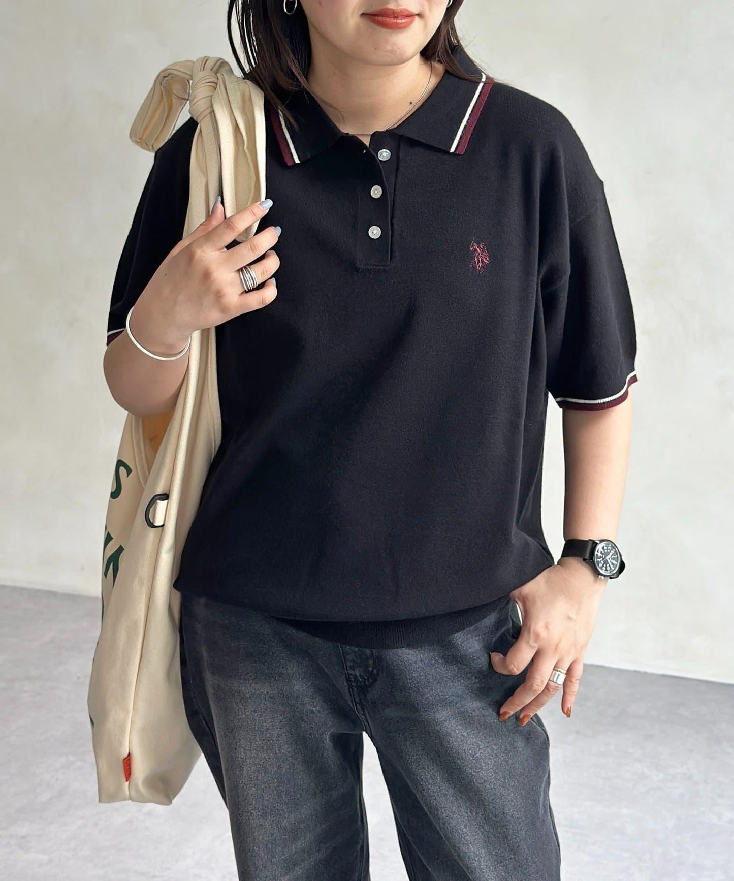 【U.S. POLO ASSN.】針織polo衫