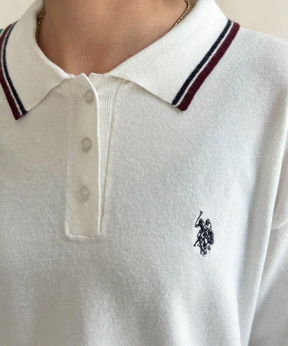 【U.S. POLO ASSN.】針織polo衫