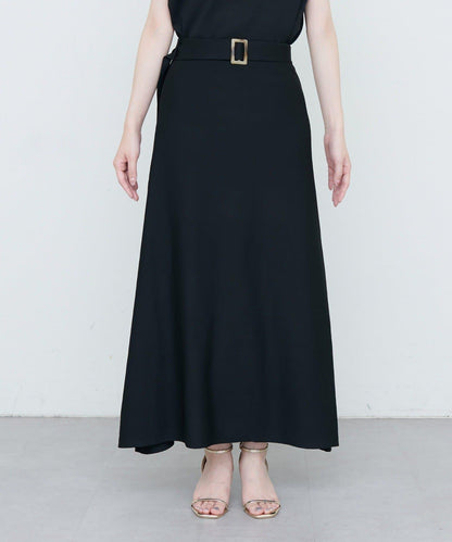 【自然風格】配套珍珠腰帶針織上衣