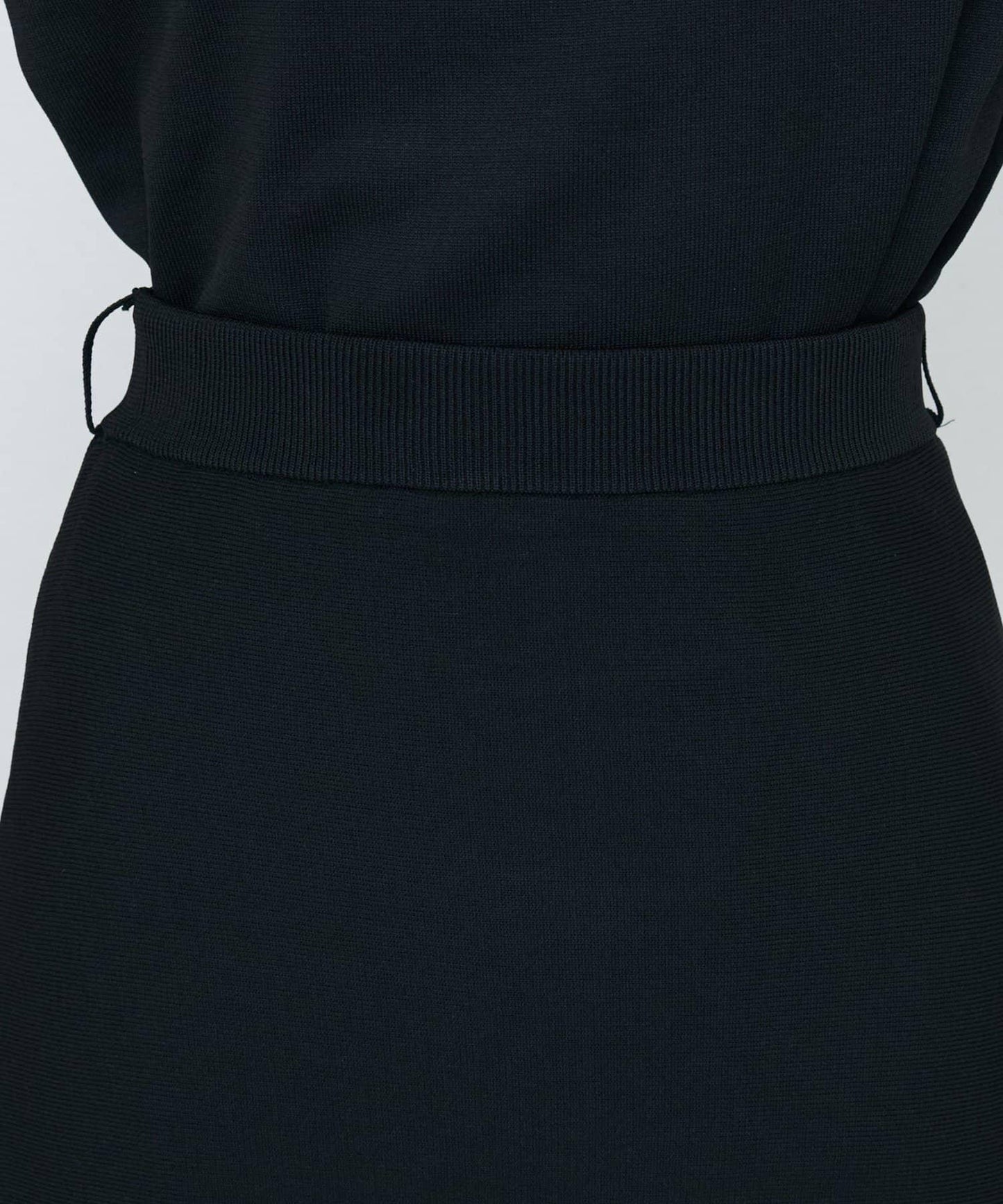 【自然風格】配套珍珠腰帶針織上衣