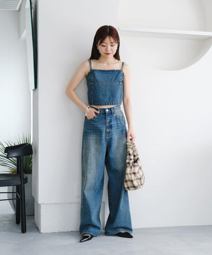 前蝴蝶結條紋襯衫