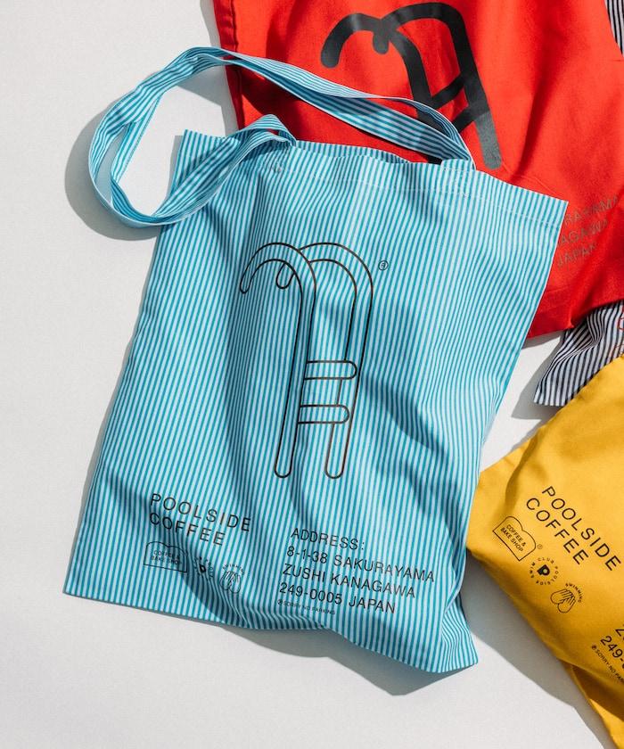 聯名重 POOLSIDE 咖啡托特包