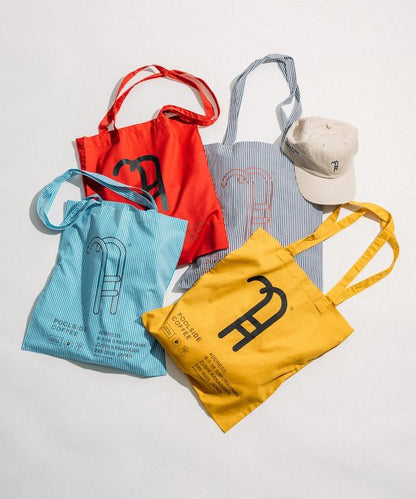 聯名重 POOLSIDE 咖啡托特包