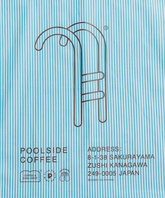 聯名重 POOLSIDE 咖啡托特包